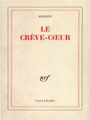 cover image of Le Crève-cœur